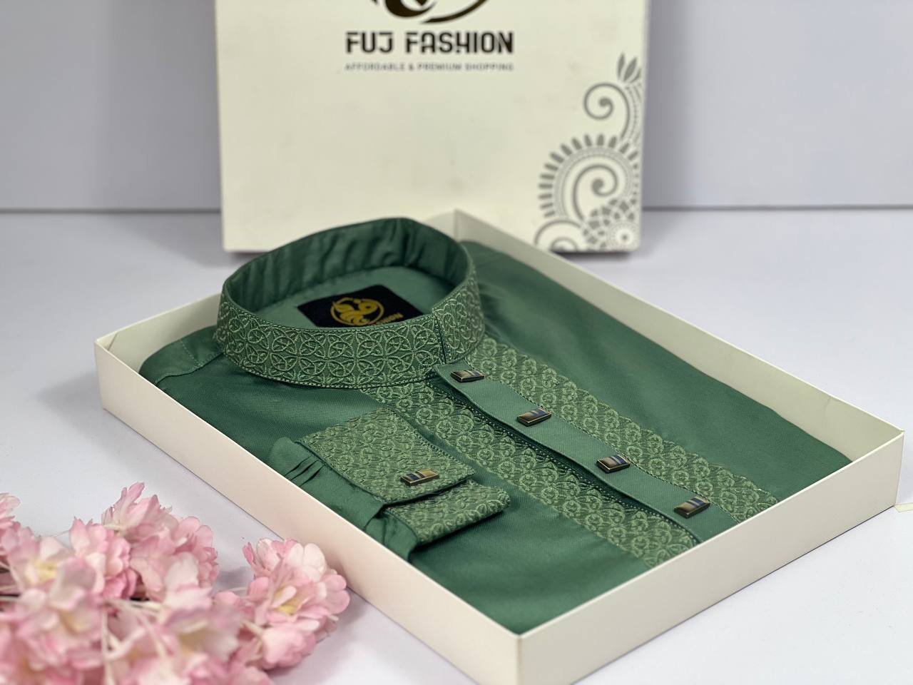 New Premium Embroidered Panjabi