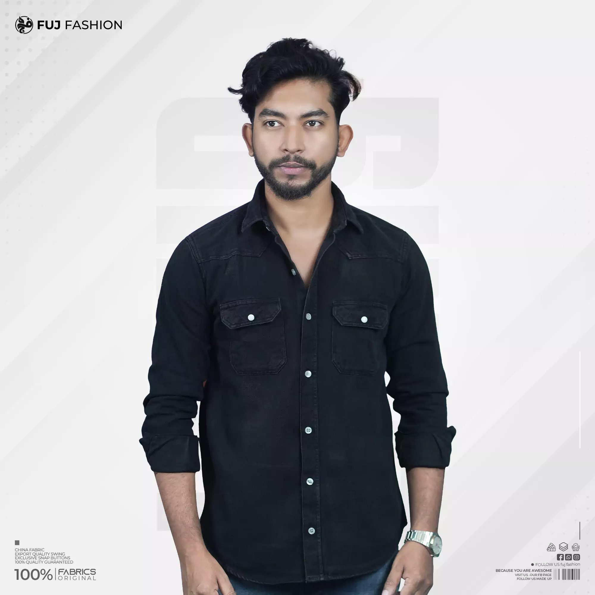 Denim Full Sleeve Shirt