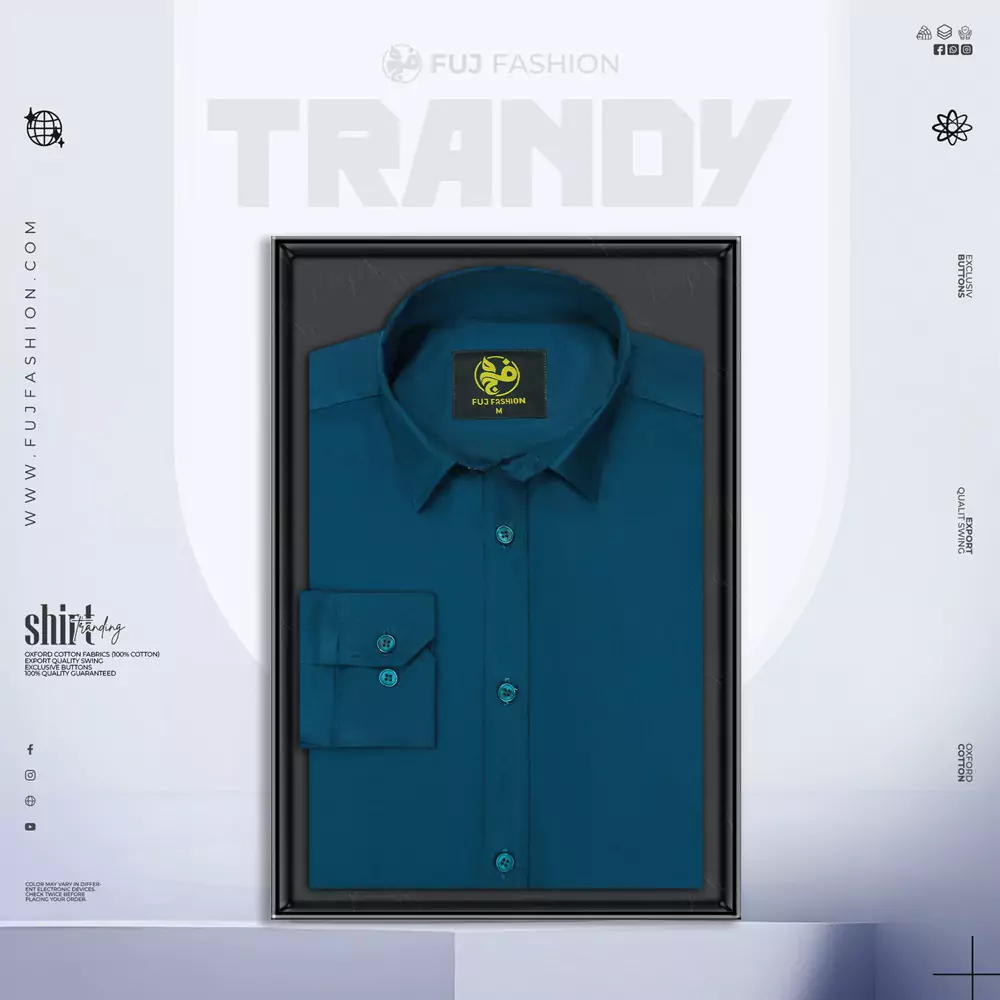 Men’s Premium Cotton Solid Shirt