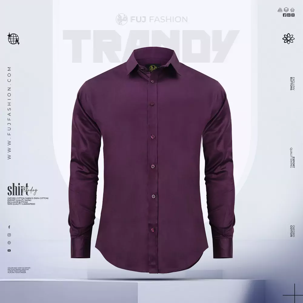 Men’s Premium Cotton Solid Shirt