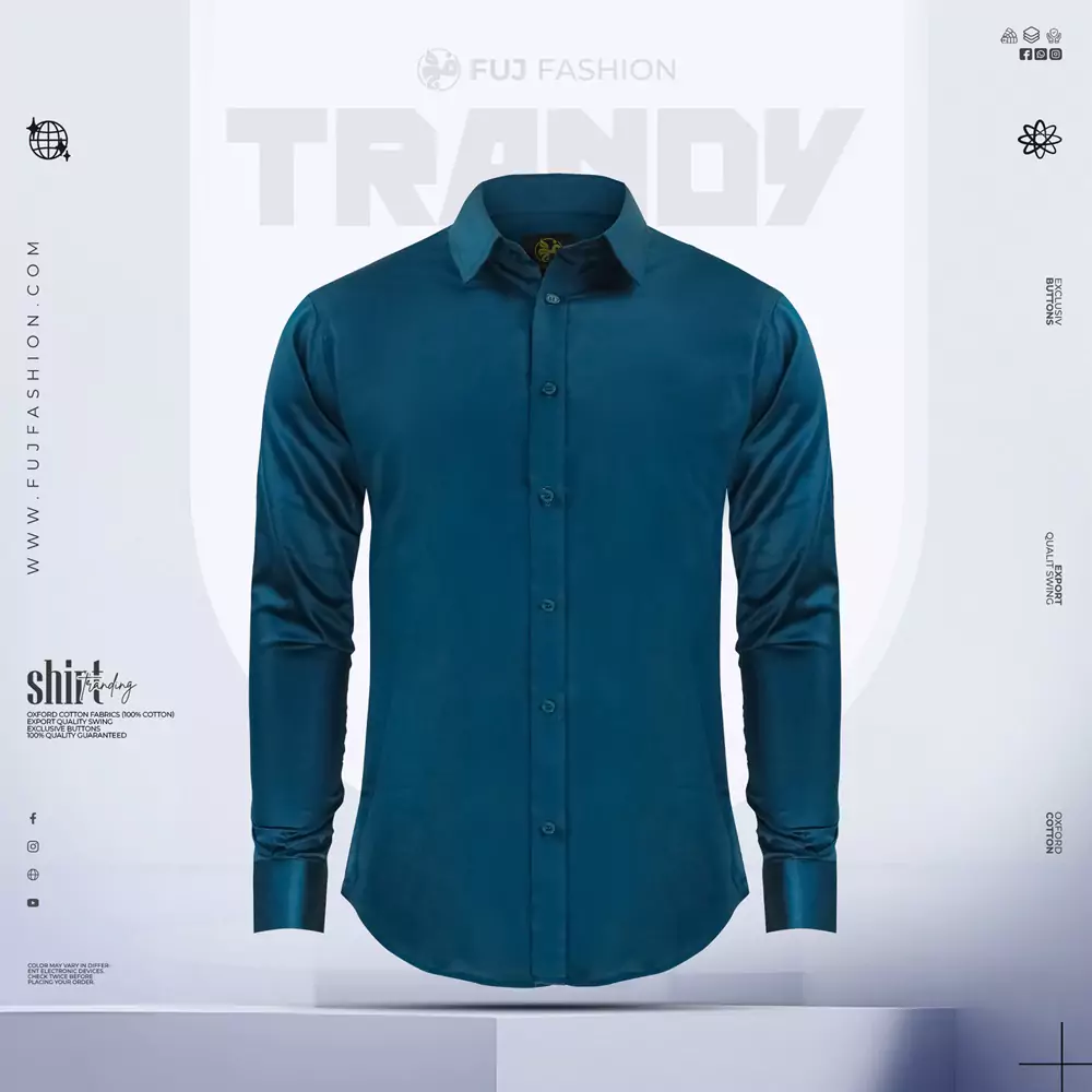 Men’s Premium Cotton Solid Shirt